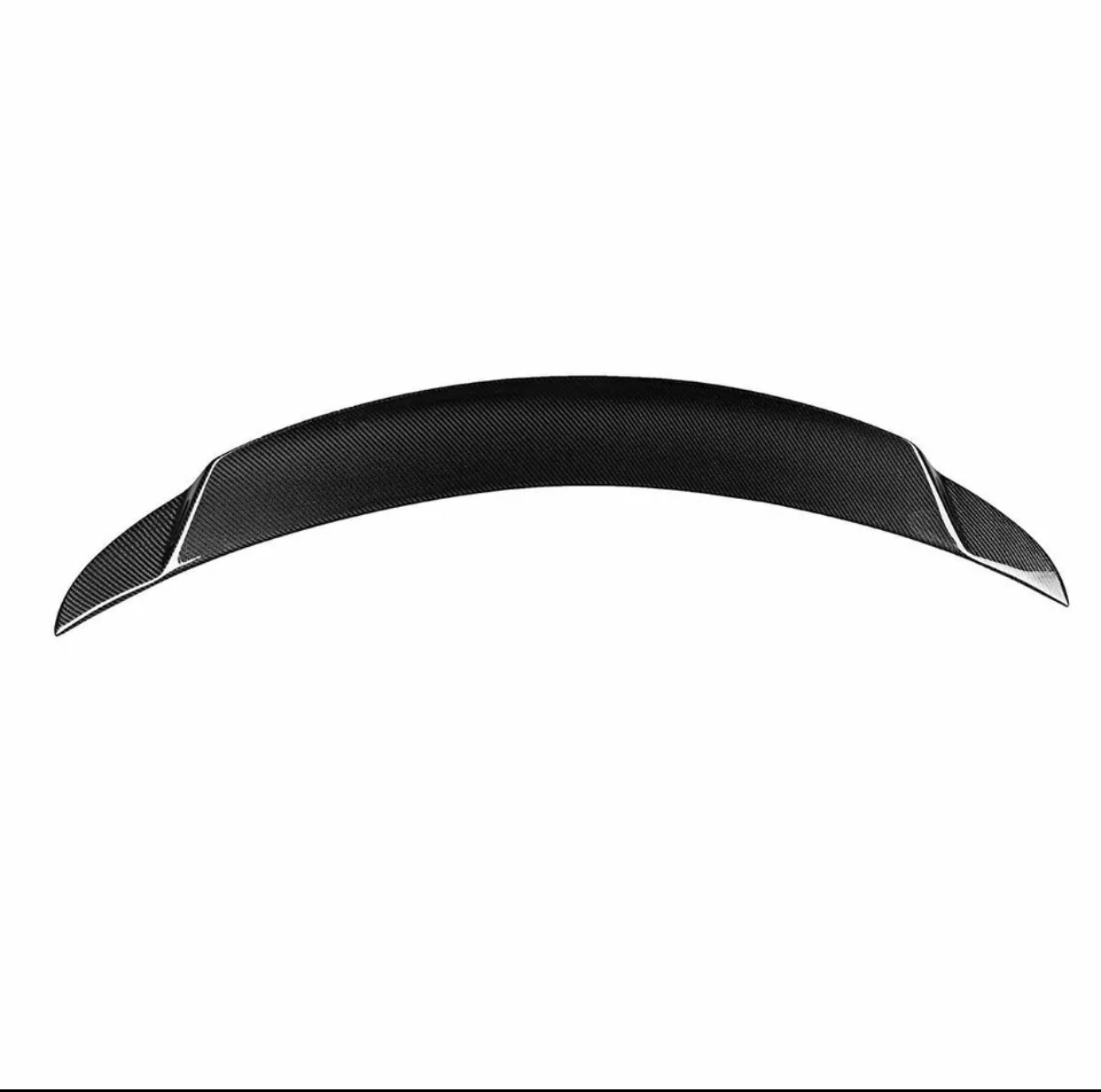 MyVQParts G37 2 DOOR COUPE CARBON FIBER HIGH KICK REAR TRUNK SPOILER 2008-2015