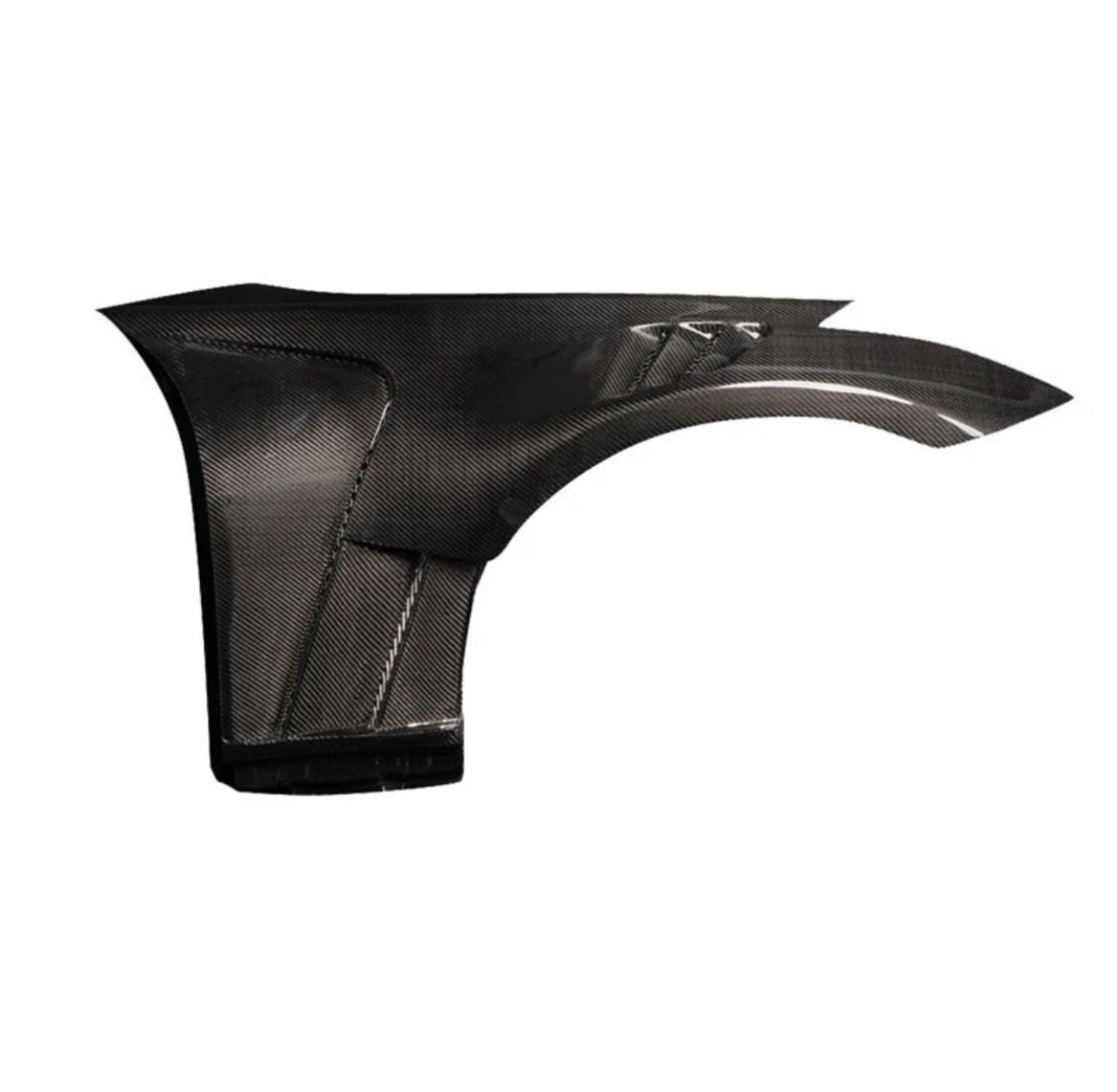 MyVQParts V2 Vented style Carbon Fiber Front Fenders for Nissan 350z (2003-2007)