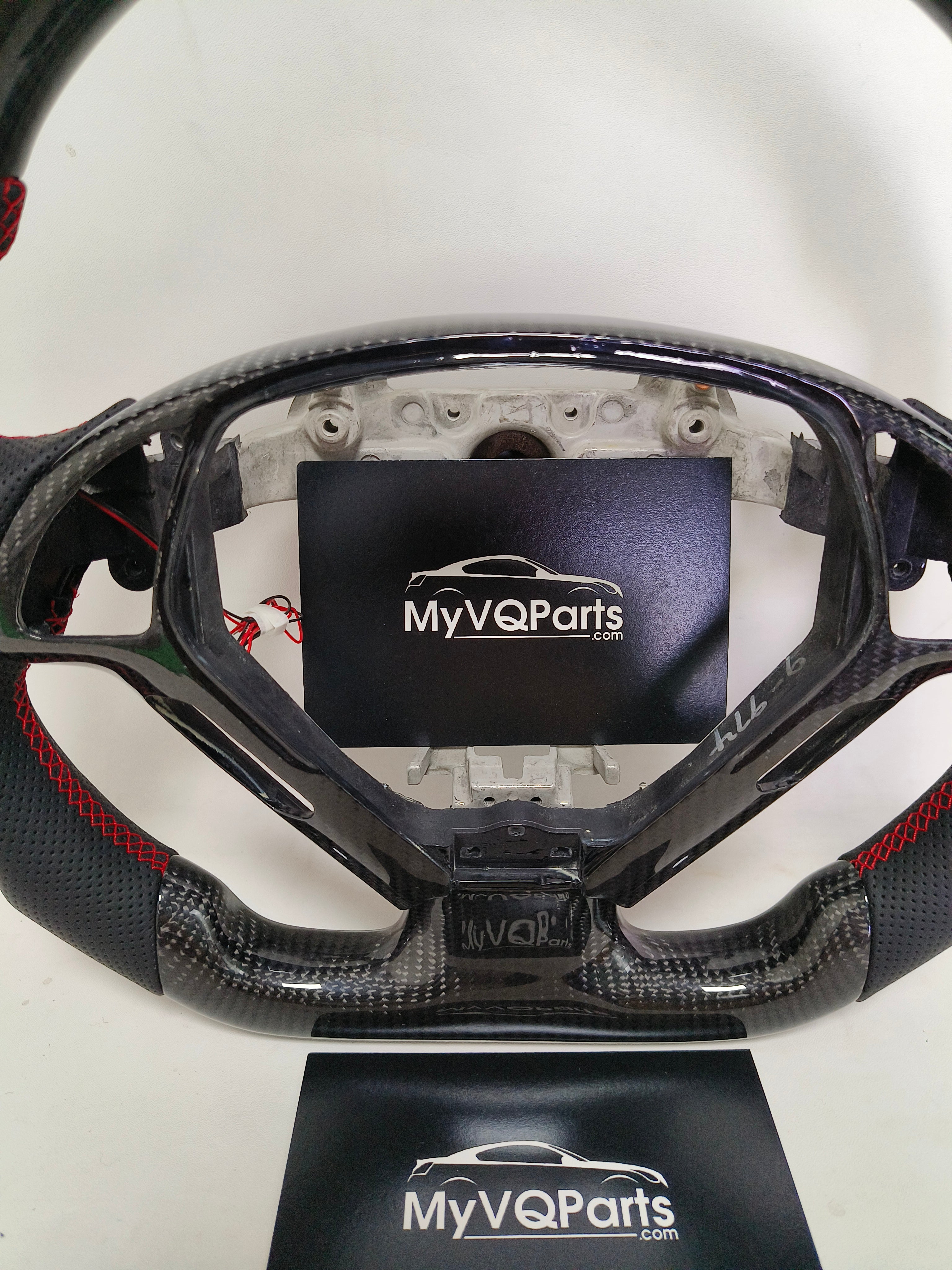 MyVQParts Premium G37 LED Carbon Fiber Steering wheel