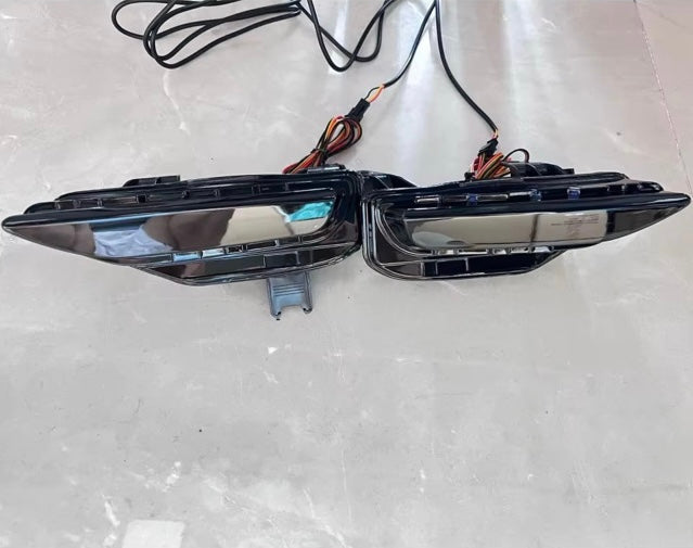 RGB LED Sequential DRL Fog Lights for Infiniti Q50 2014–2024 (App-Controlled)