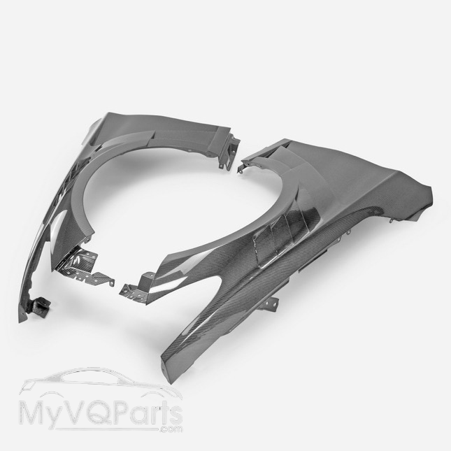 MyVQParts V2 Q60 Full Carbon Fiber Fenders