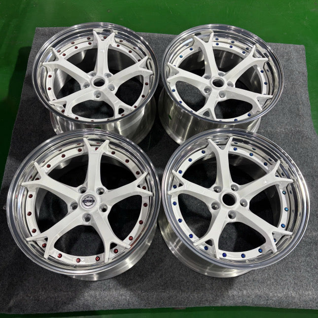 MyVQParts OE+ Forged Nismo Style Two-Piece Wheels  – Ultimate Custom Wheels