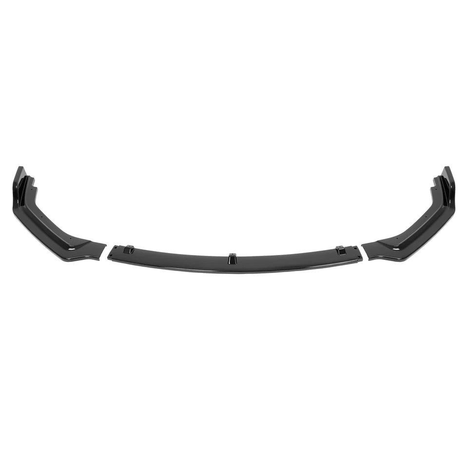 MyVQParts 2018-2024 Infiniti Q50S Sport Premium Glossy Black Front Bumper Lip Splitter