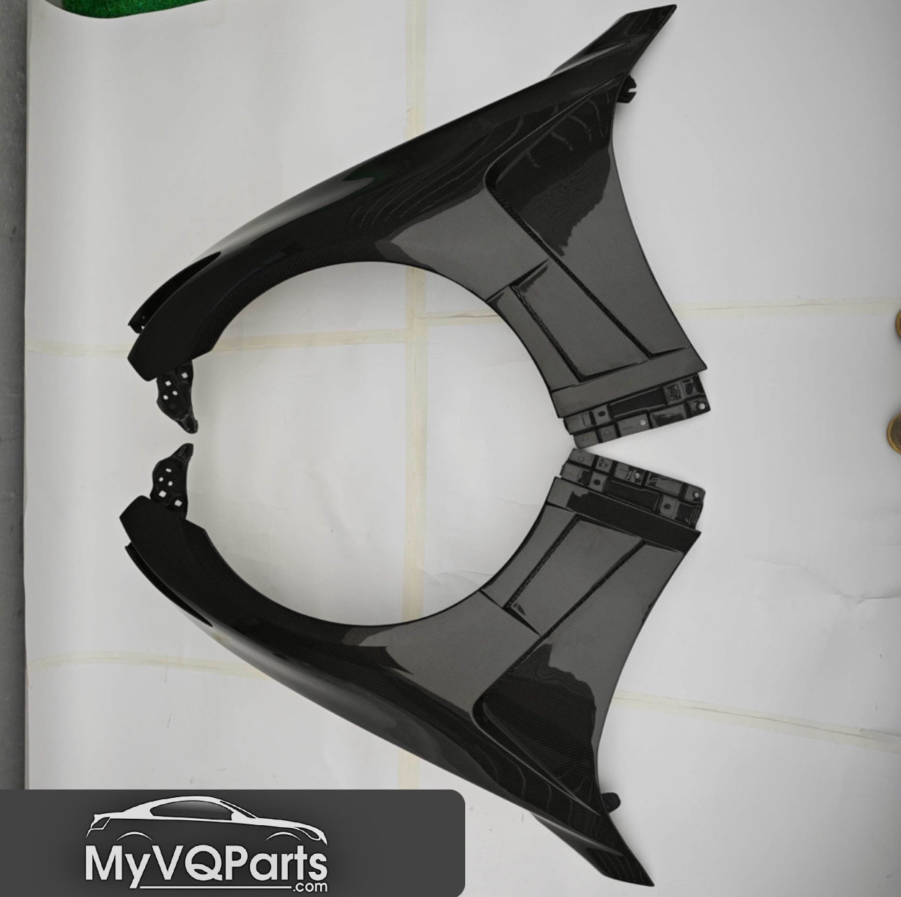 MyVQParts V1 Carbon Fiber Fenders for G37 Coupe & Sedan