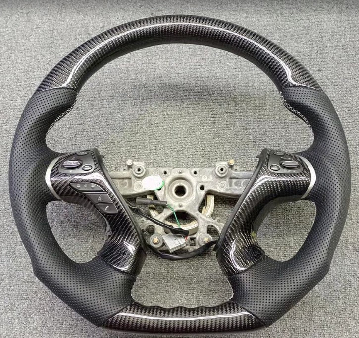 M37 M25 M35 QX60 QX50 JX35 Premium Carbon Fiber Steering Wheel