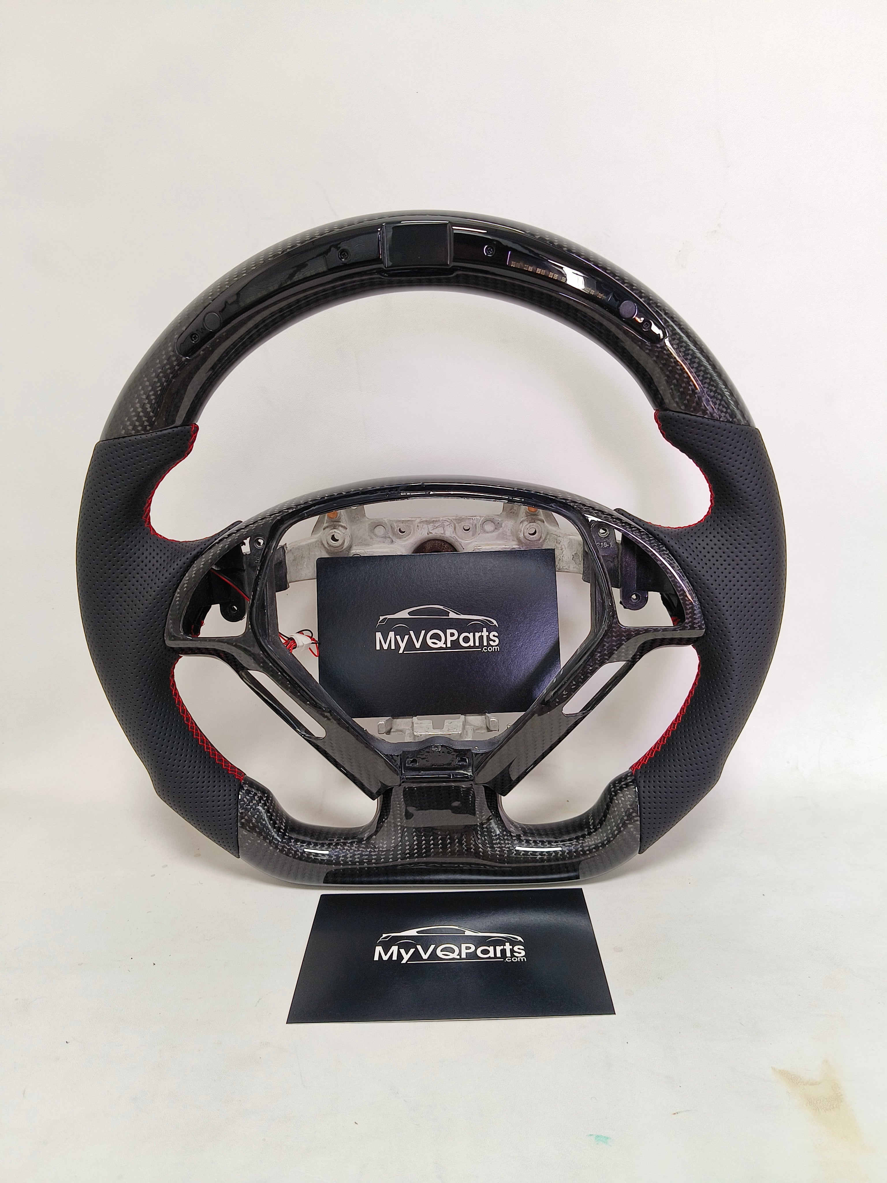 MyVQParts Premium G37 LED Carbon Fiber Steering wheel