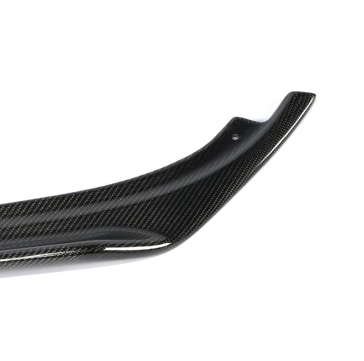 MyVQParts 2014-2017 Infiniti Q50 Carbon Fiber Rear Bumper Side Corner Splitters Aprons