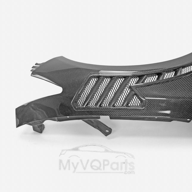 MyVQParts V3 Q50 Full Carbon Fiber Vented Fenders