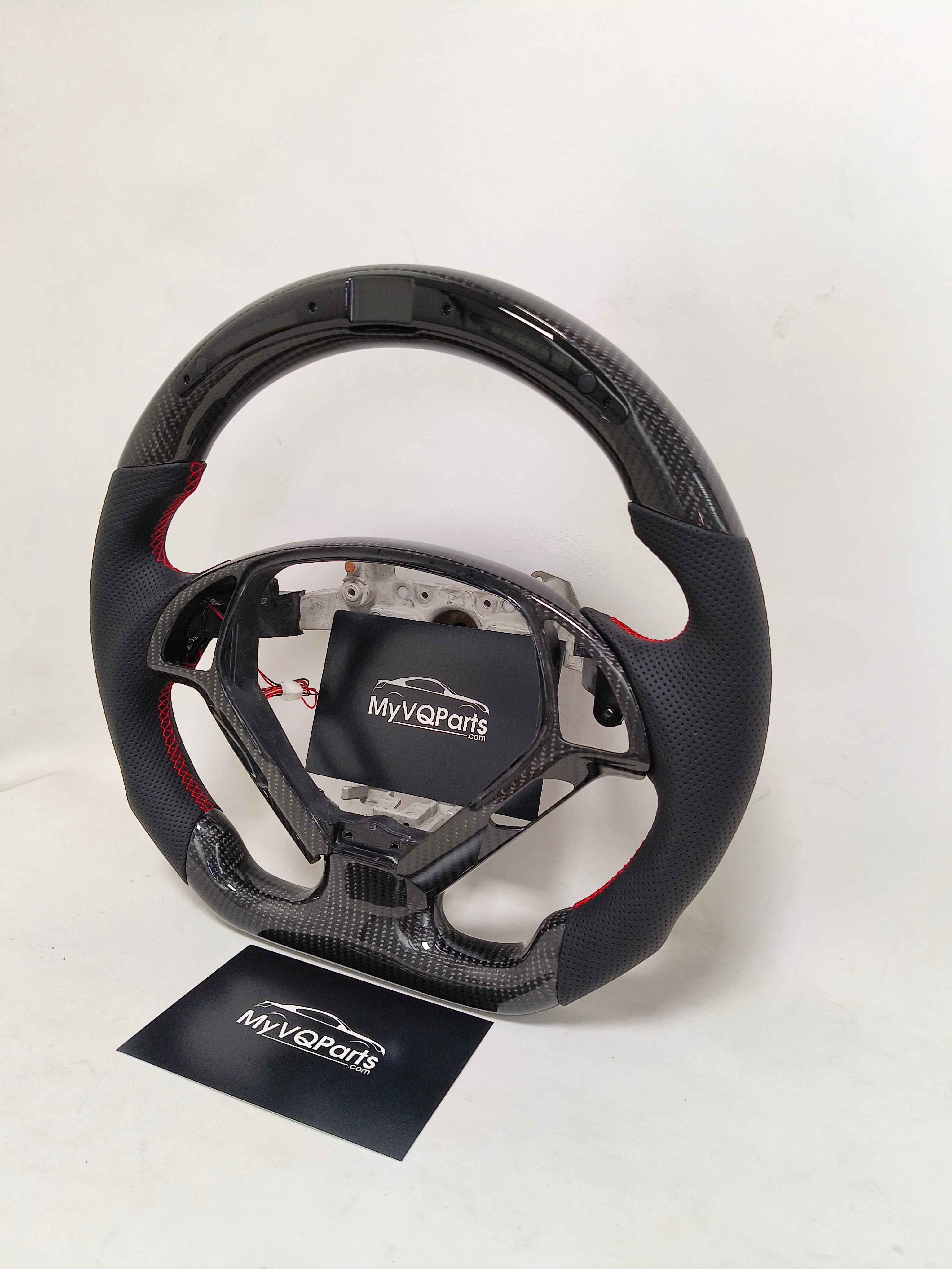 MyVQParts Premium G37 LED Carbon Fiber Steering wheel