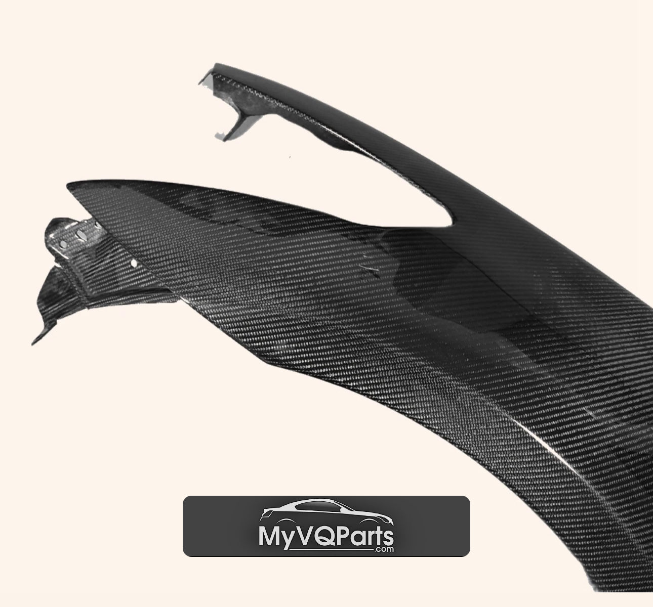 MyVQParts V1 Carbon Fiber Fenders for G37 Coupe & Sedan