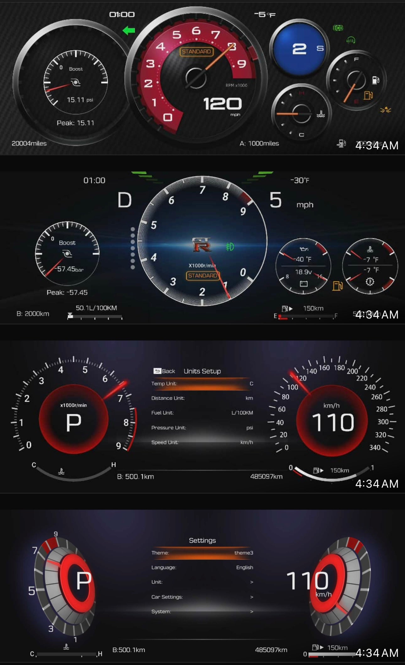 G37 Smart Digital Dash Cluster – Apple CarPlay & Android Auto | MyVQParts
