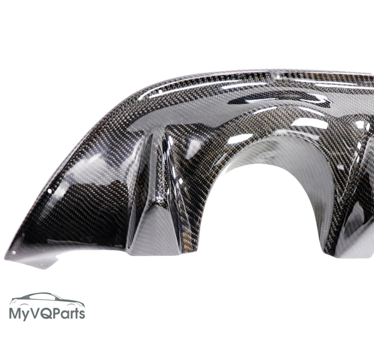 MyVQParts G37 Coupe V2 style rear diffuser