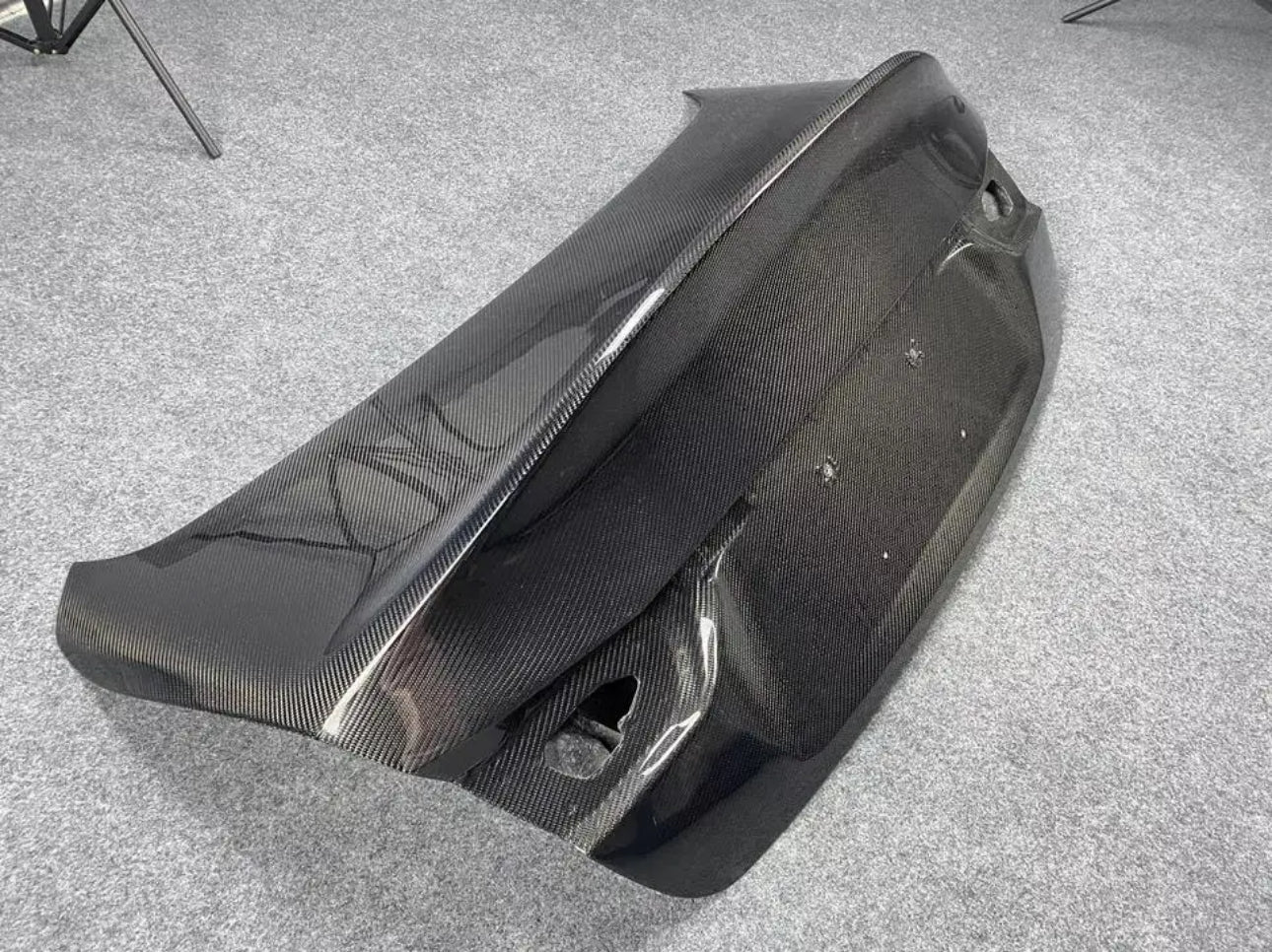 CSL style duckbill carbon fiber rear trunk for infiniti Q50 14-17 2018+