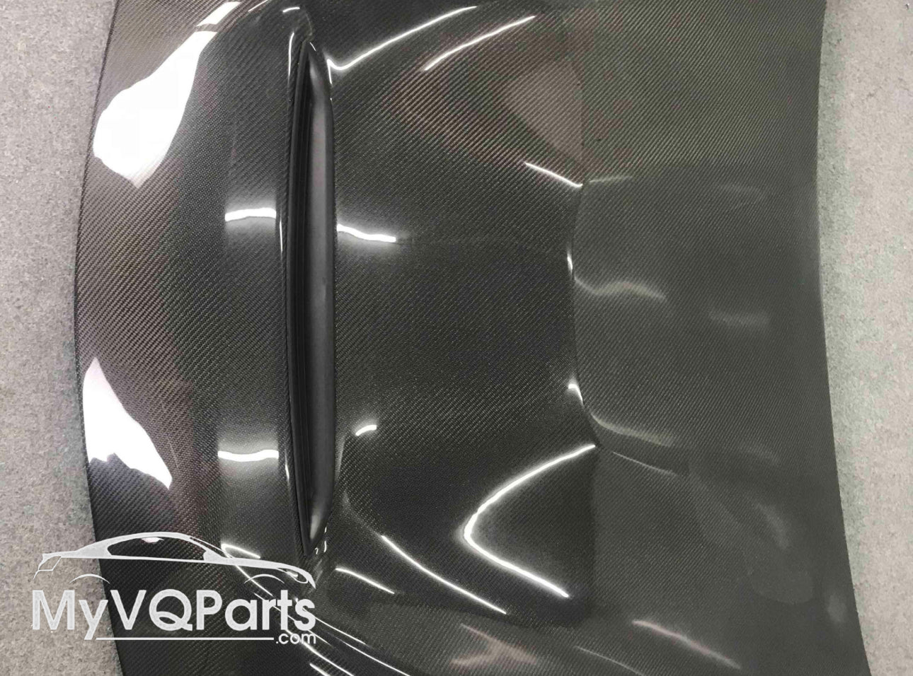 MyVQParts G37 Coupe & Sedan Full Carbon Fiber GTS Style Vented Hood