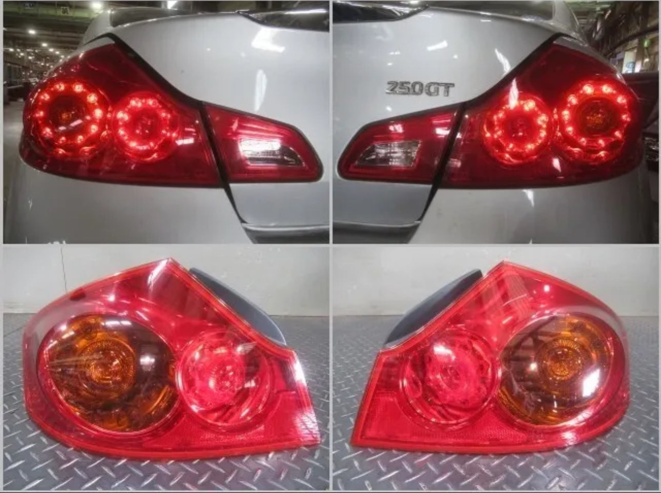 JDM NISSAN SKYLINE V36  INFINITI G37 Genuine OEM Tail Lamp Taillights JDM