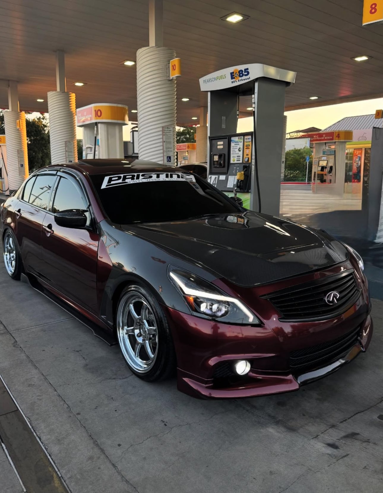 MyVQParts G37 Coupe & Sedan Full Carbon Fiber GTS Style Vented Hood