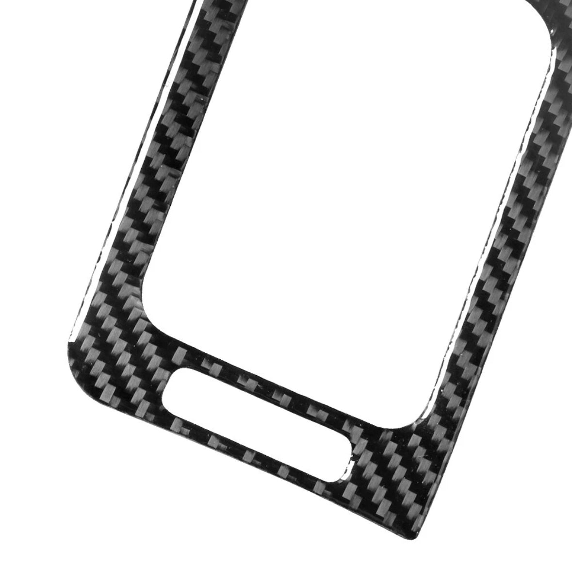 2pcs Carbon Fiber Side AC Air Vent Sticker Trim For INFINITI G37 2010-13 Coupe & Sedan