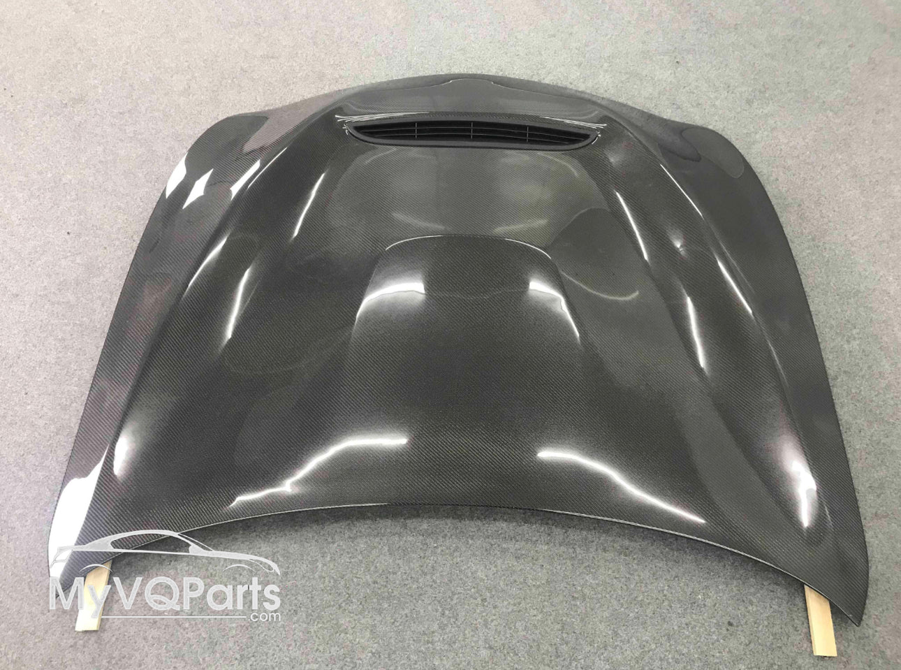 MyVQParts G37 Coupe & Sedan Full Carbon Fiber GTS Style Vented Hood