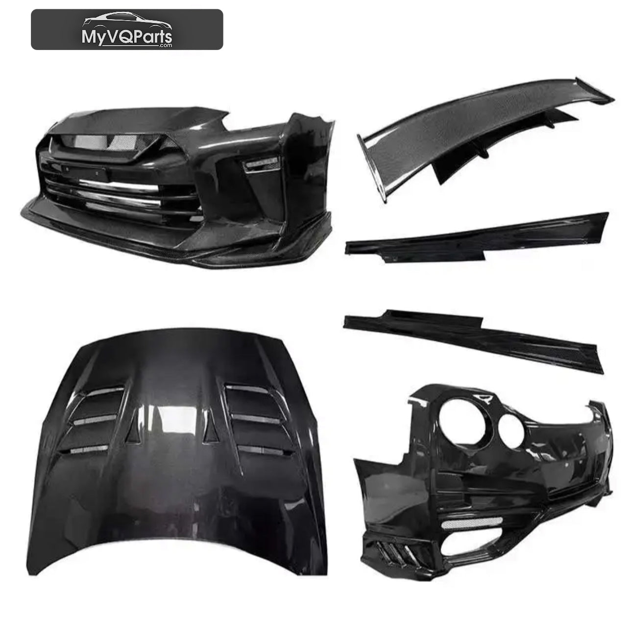 R35 GTR Full Carbon Fiber Top Secret Bodykit 2008-2018