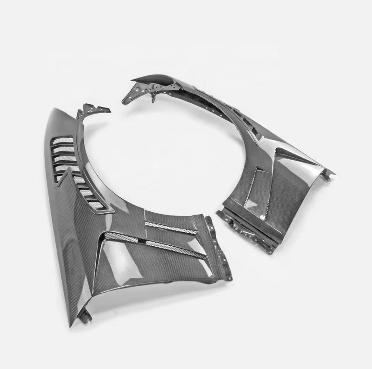 Carbon Fiber Front Side V3 Fenders for Nissan Z RZ34 (2023–Present) for Nissan Infiniti - MyVQParts
