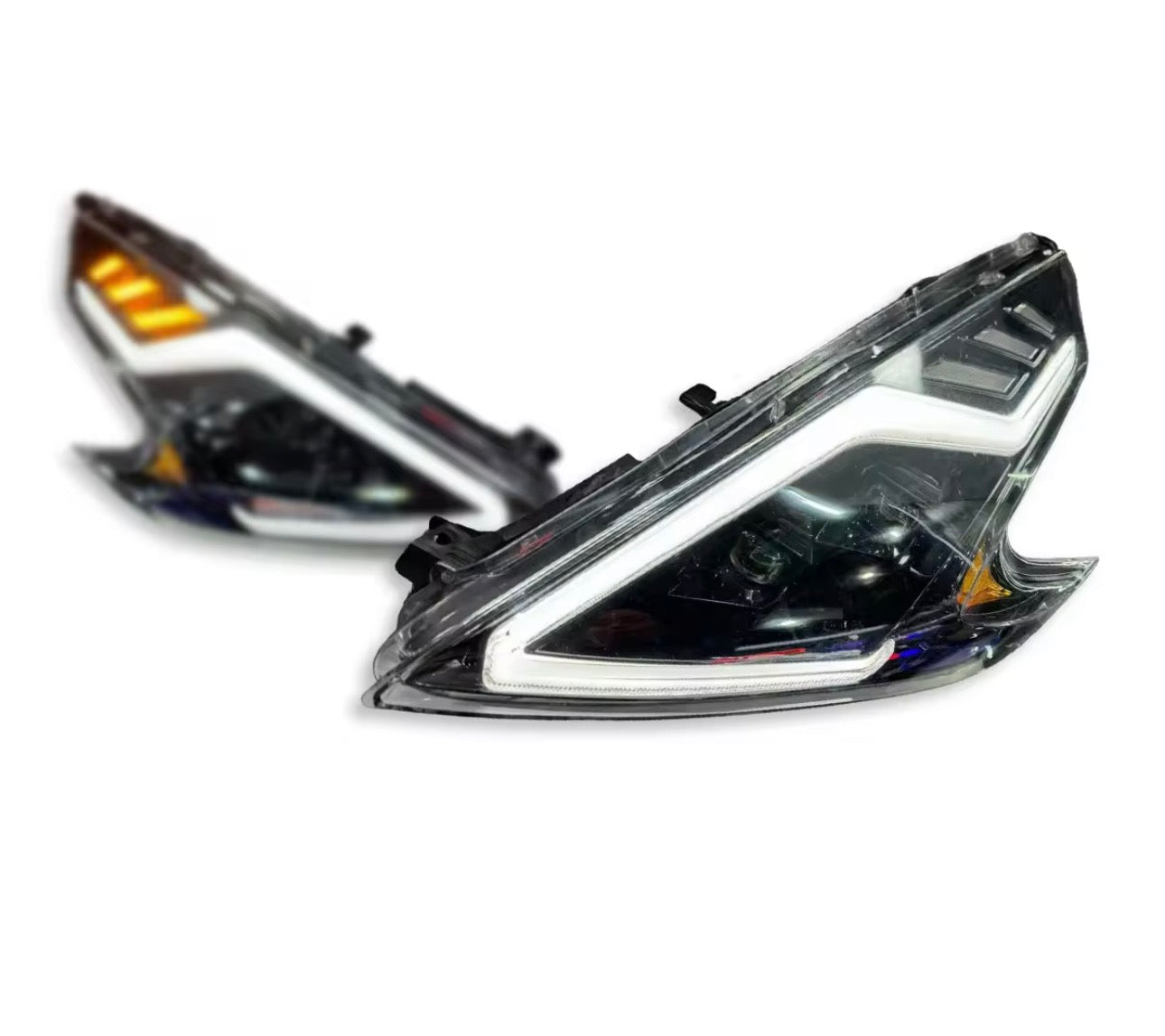 MyVQParts Rex Style Sequential LED Headlights for 2008–2021 Nissan 370Z Z34 - photo 2 - MyVQParts