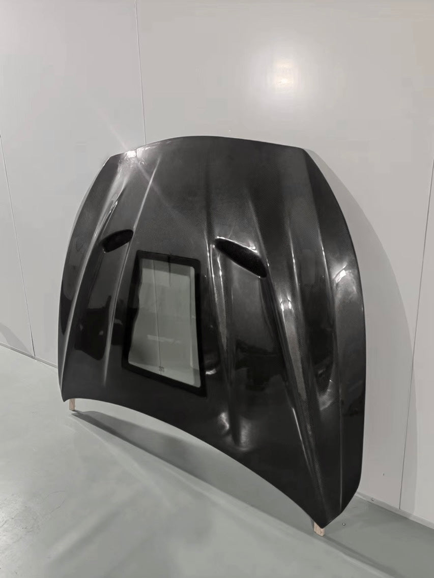 MyVQParts Carbon Fiber Dual Vented Window Hood – Infiniti Q50