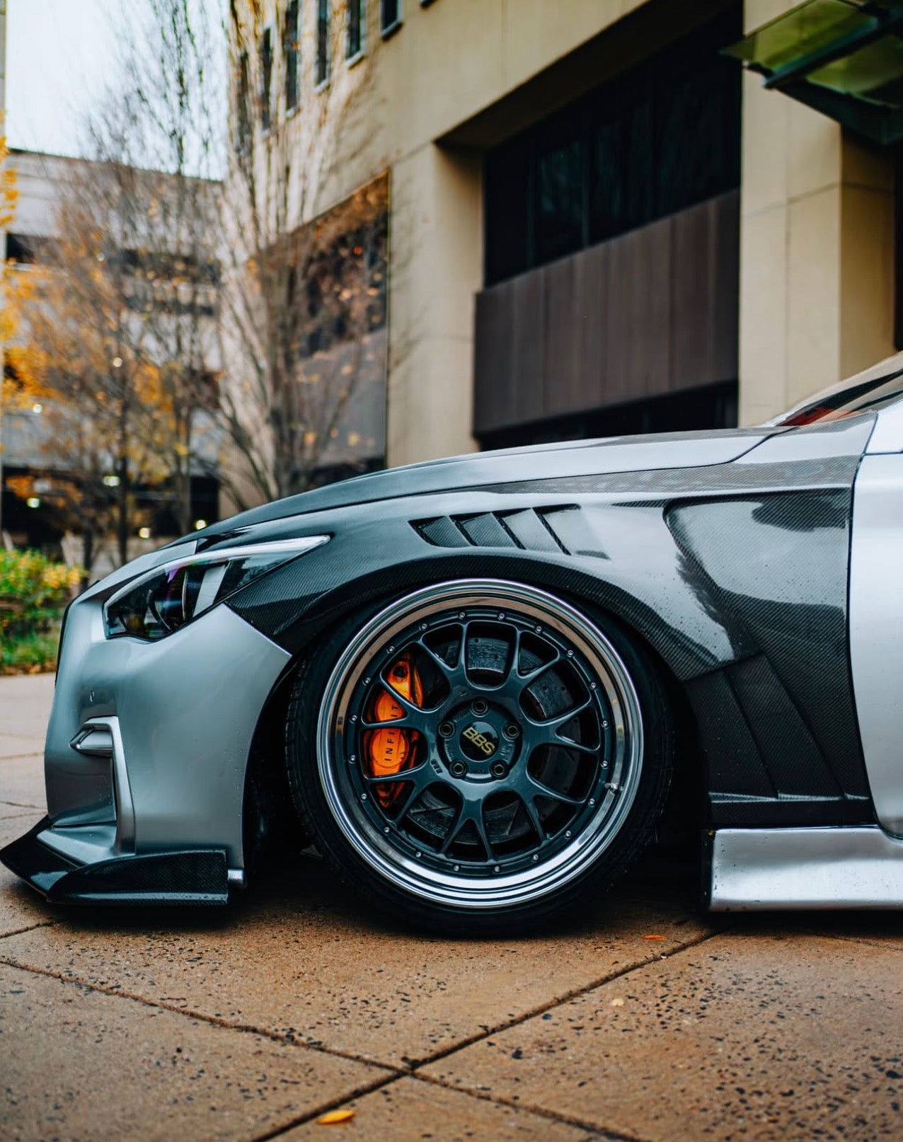 MyVQParts V2 Q50 Full Carbon Fiber Fenders