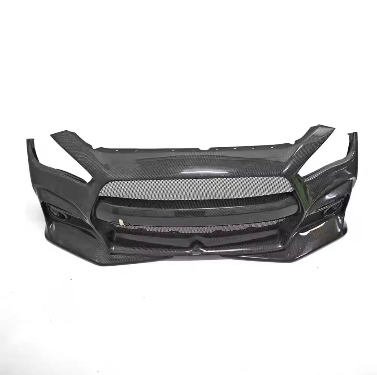 MyVQParts GTR Blitz Style Full Carbon Fiber Front Bumper – Infiniti Q50