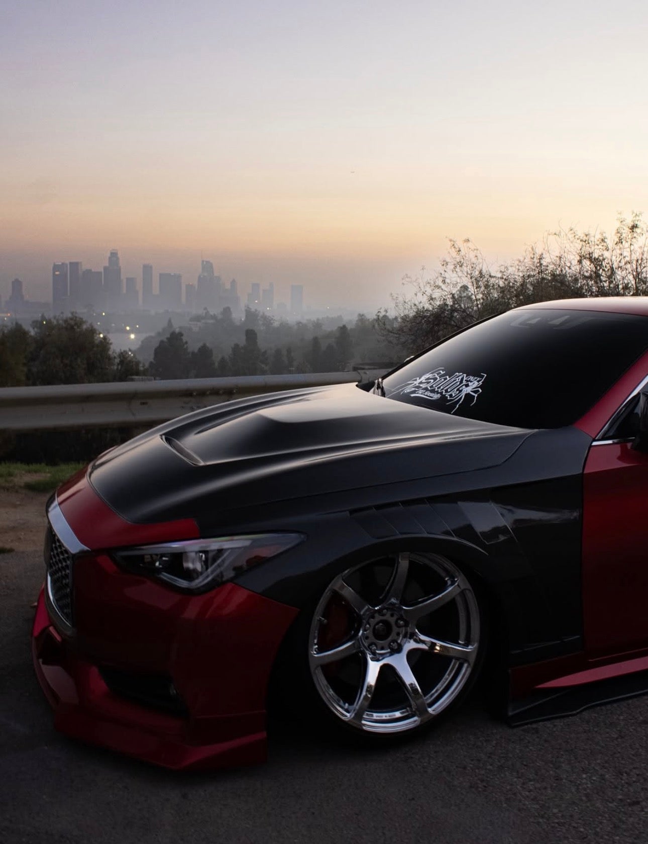 MyVQParts GTS Style Carbon Fiber Hood for Q60