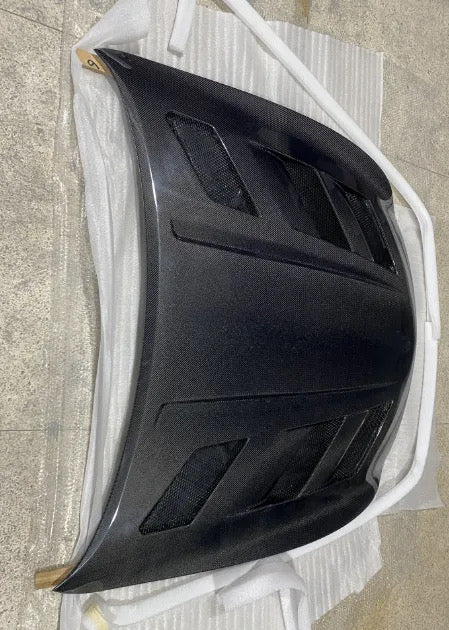 MyVQParts G37 Coupe Full Carbon Fiber Vented Hood