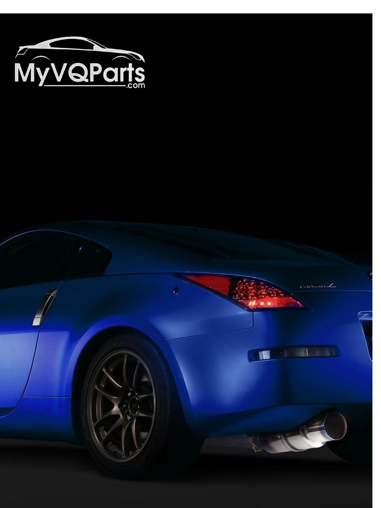 MyVQParts Homei Extreme 350Z Titanium Full Exhaust Muffler