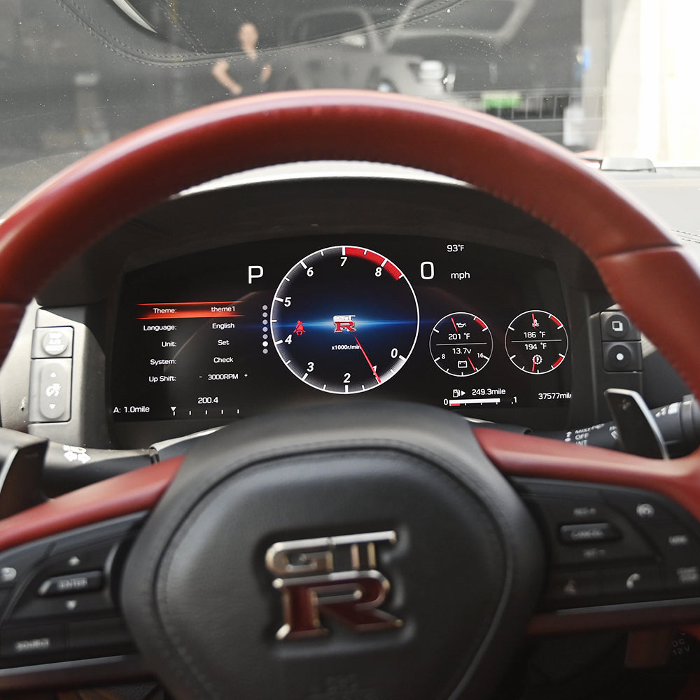 R35 GT-R Digital LCD Cluster – Plug & Play High-Resolution Display Upgrade