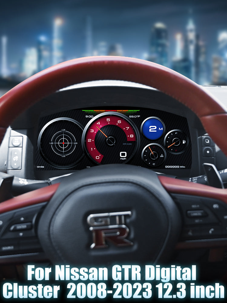 R35 GT-R Digital LCD Cluster – Plug & Play High-Resolution Display Upgrade