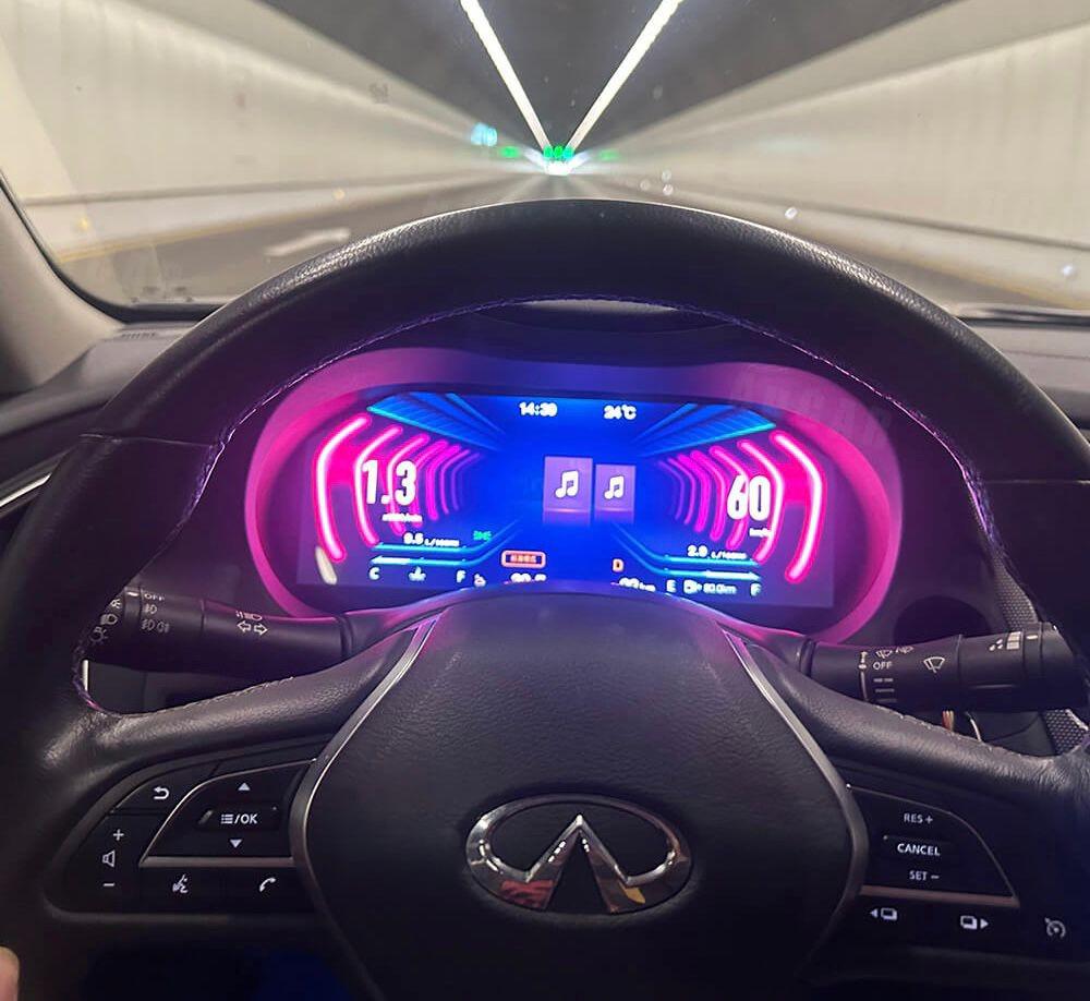 Q50/Q60 Smart Digital Dash Cluster – Apple CarPlay & Android Auto | MyVQParts