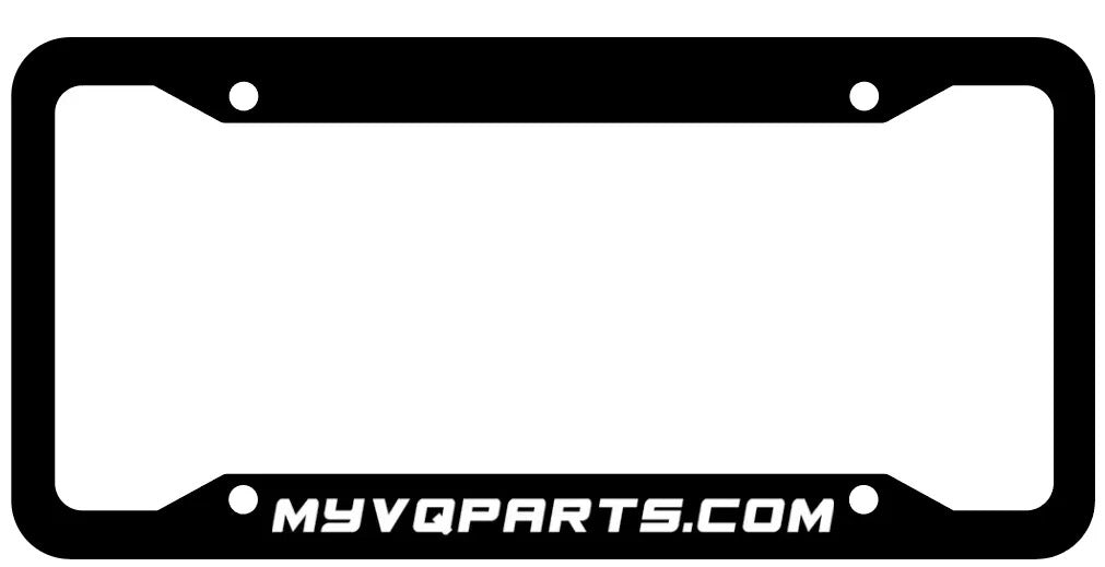 Aluminum Alloy License Plate Frame - Available in White, Red, Blue, & Yellow | MyVQParts.com