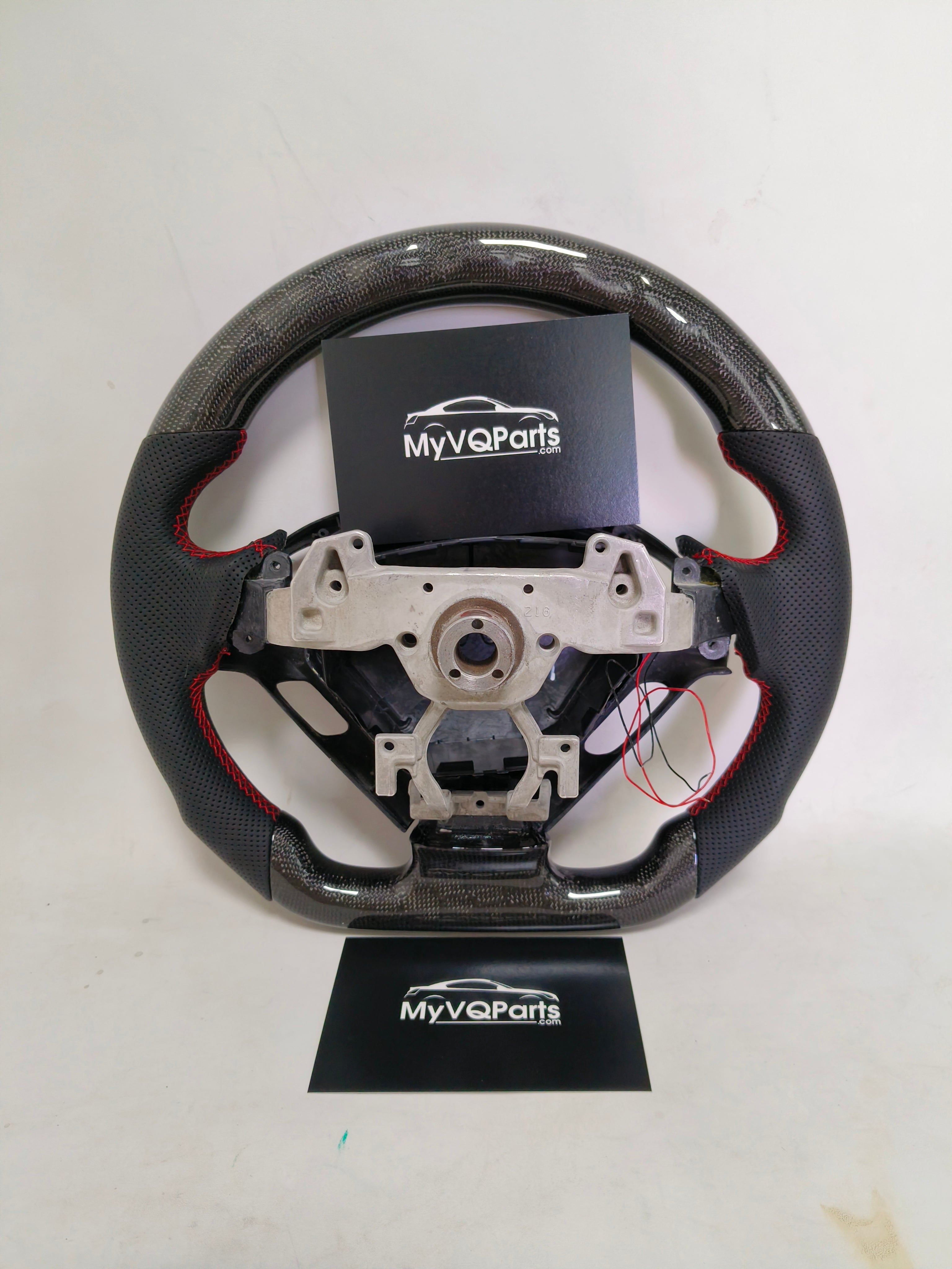 MyVQParts Premium G37 LED Carbon Fiber Steering wheel