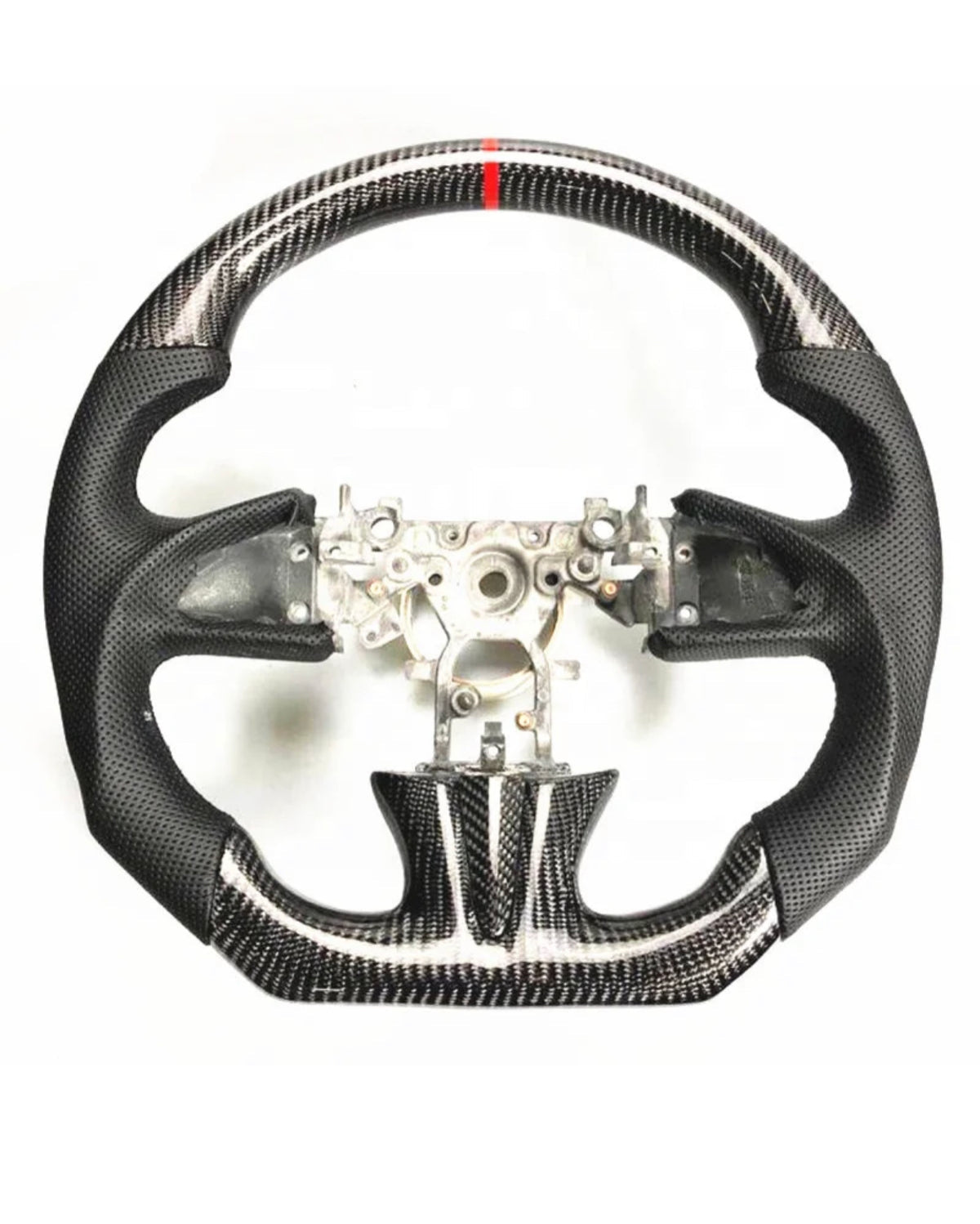 MyVQParts Premium Carbon Fiber Steering Wheel for 2014-2017 Q50