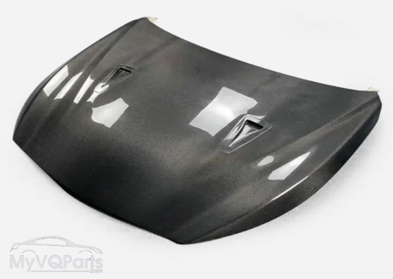 MyVQParts Full Carbon Fiber GTR Style Hood for Infiniti Q50