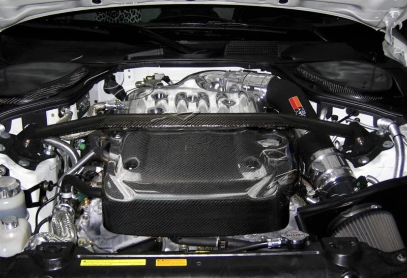VQ35de 03-07 G35 & 350z Fairlady Z33 100% Real Carbon Fiber Engine Cover Replacement