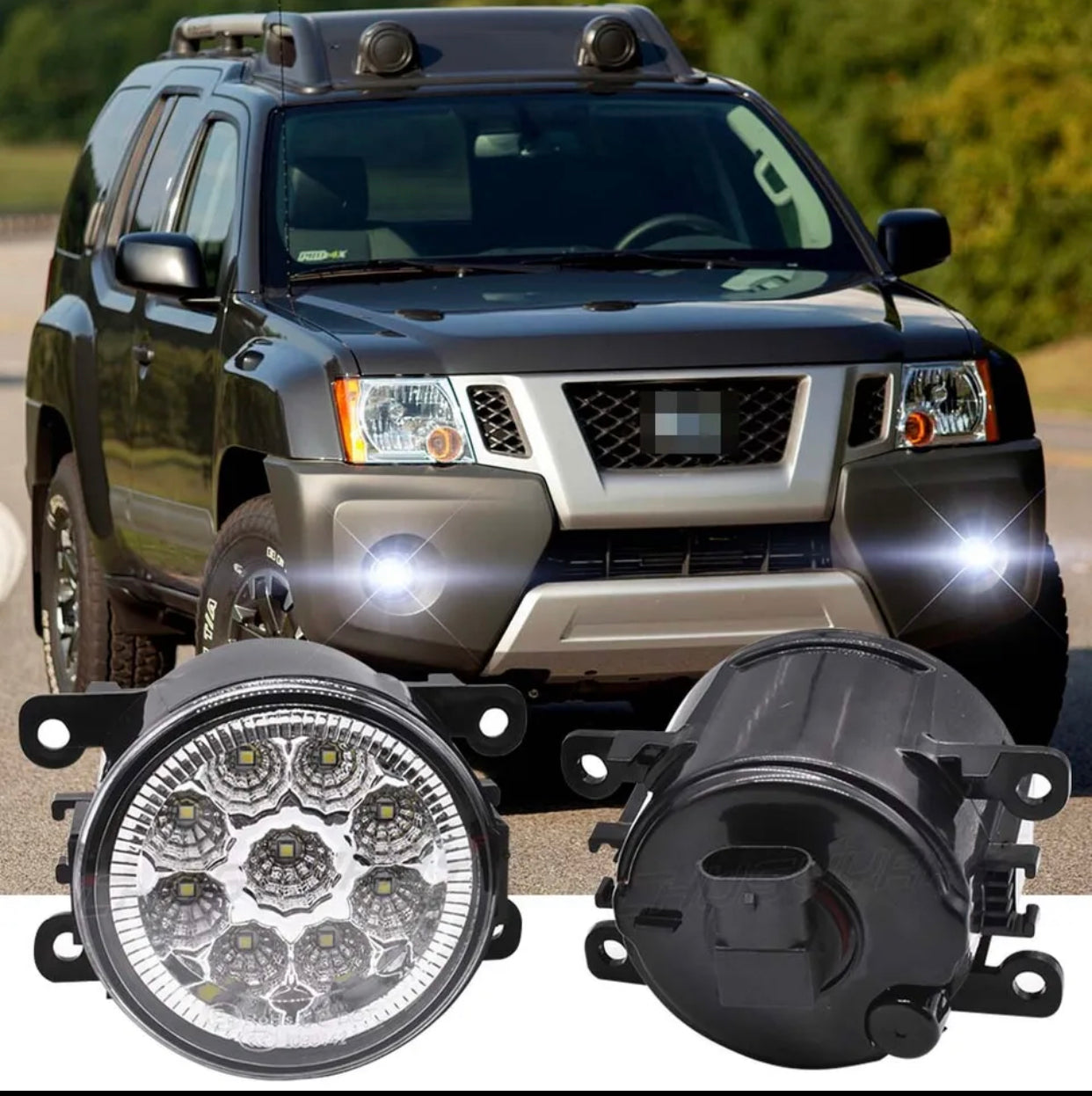 Yellow LED Front Bumper Fog Light Driving Lamp For Nissan Frontier/Xterra 2005-2019