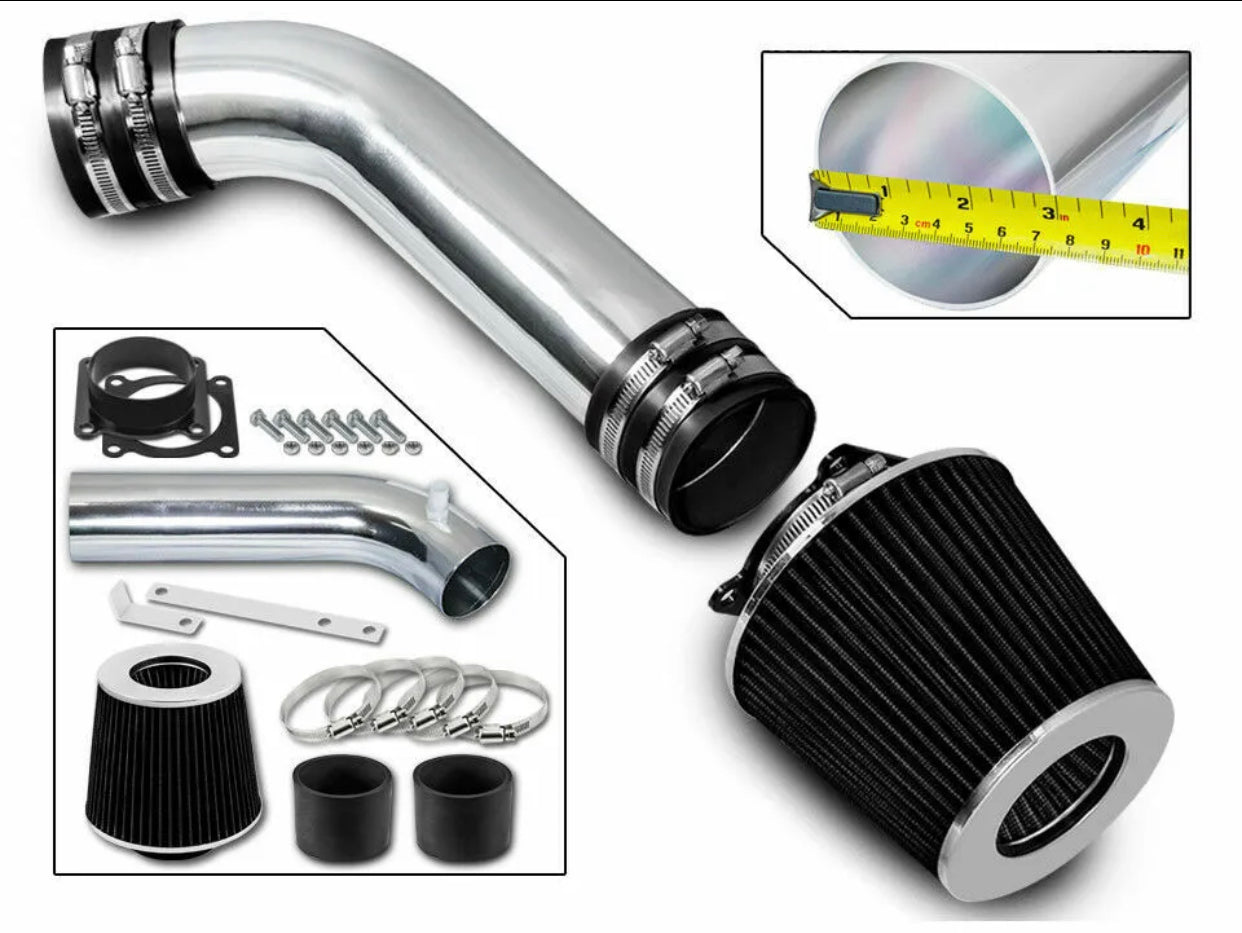 SPORT AIR INTAKE KIT+BLACK FILTER For Nissan 03-06 350Z / Infiniti G35 3.5L VQ35de