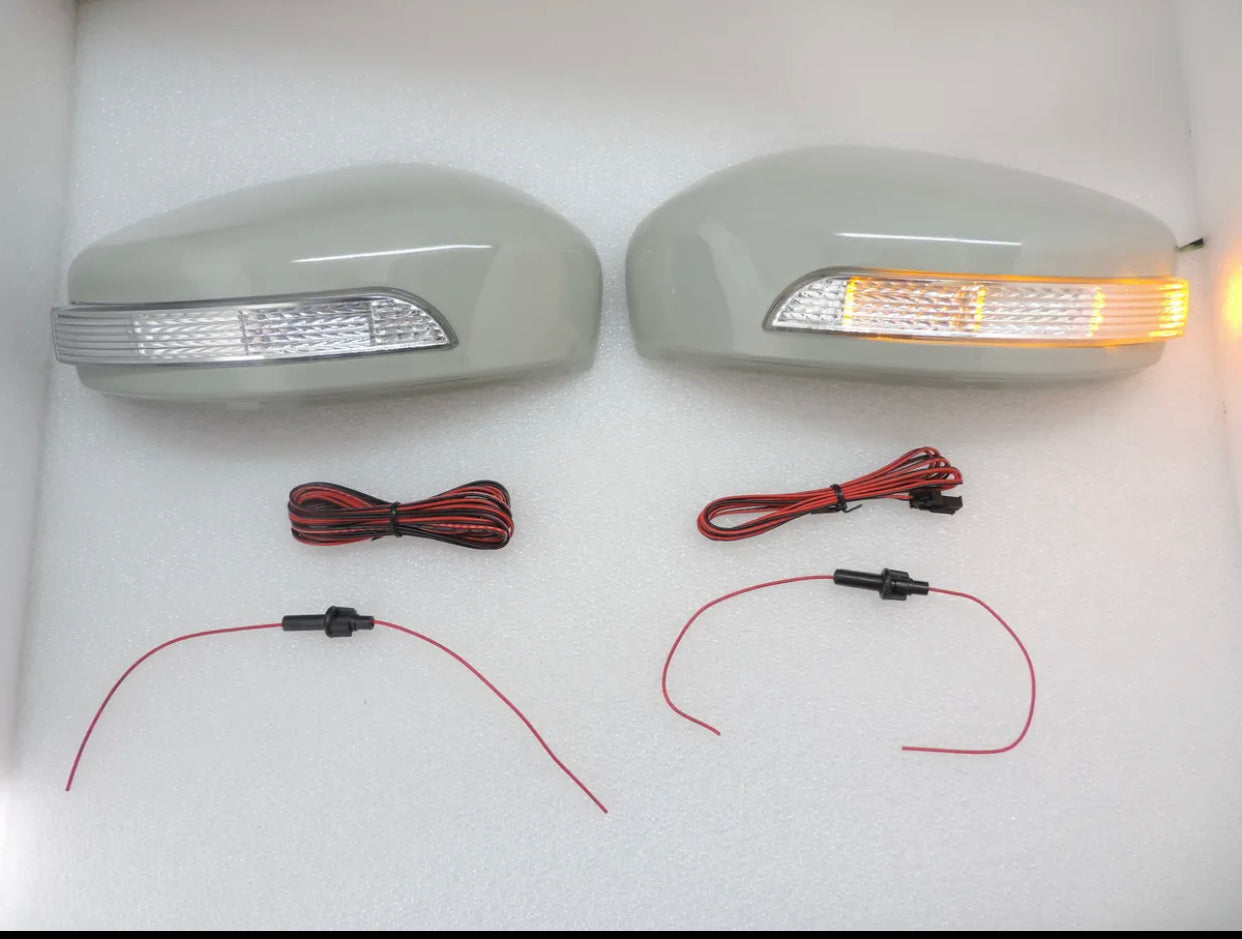 Side Mirror Cover LED Turn Signal Light FOR 2008~2015 INFINITI G37 Coupe or Sedan