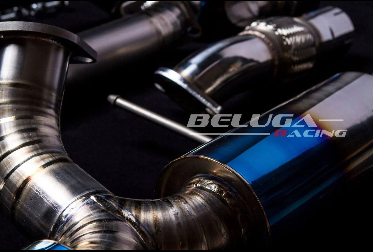 Beluga Racing Titanium 3" Catback Exhaust for Nissan 09-18 Skyline GTR VR38DETT