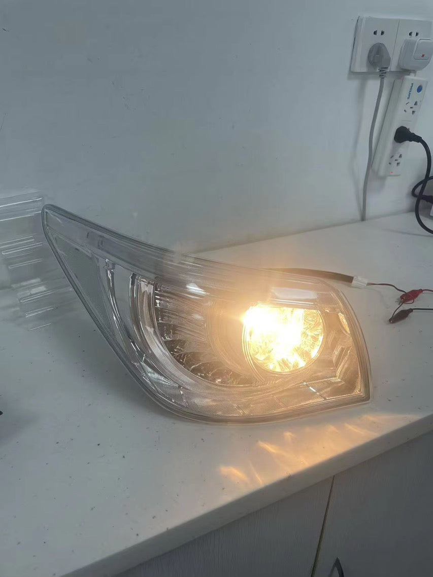 MyVQParts Infiniti Q50 Chrome Housing Clear Taillights (2014–2017)