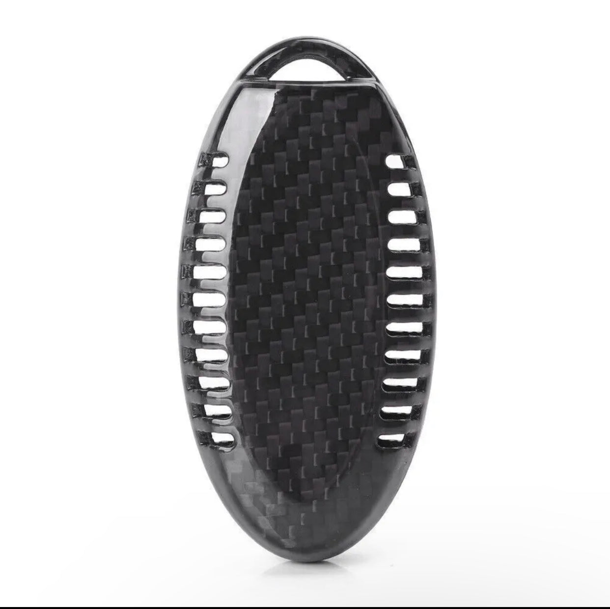 Real Carbon Fiber Key Remote FOB Case Shell For Infiniti Q50 Q70 Q60 G37 GTR Snap On Case