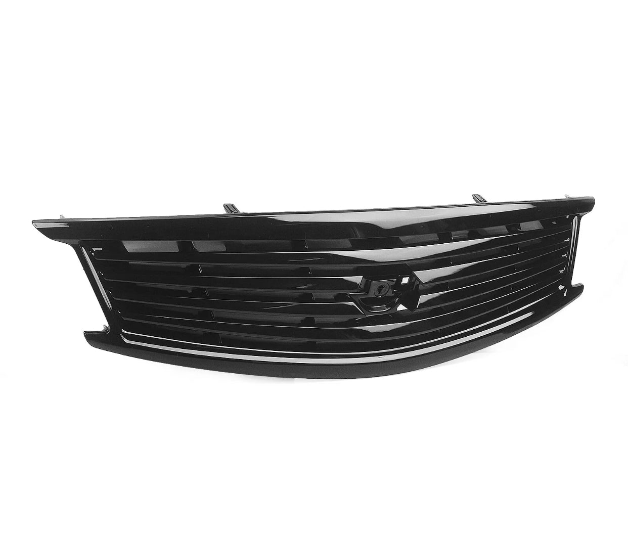 Front Bumper Grille For Infiniti G37 G25 2010-2013 Q40 4 Door Sedan Gloss Black