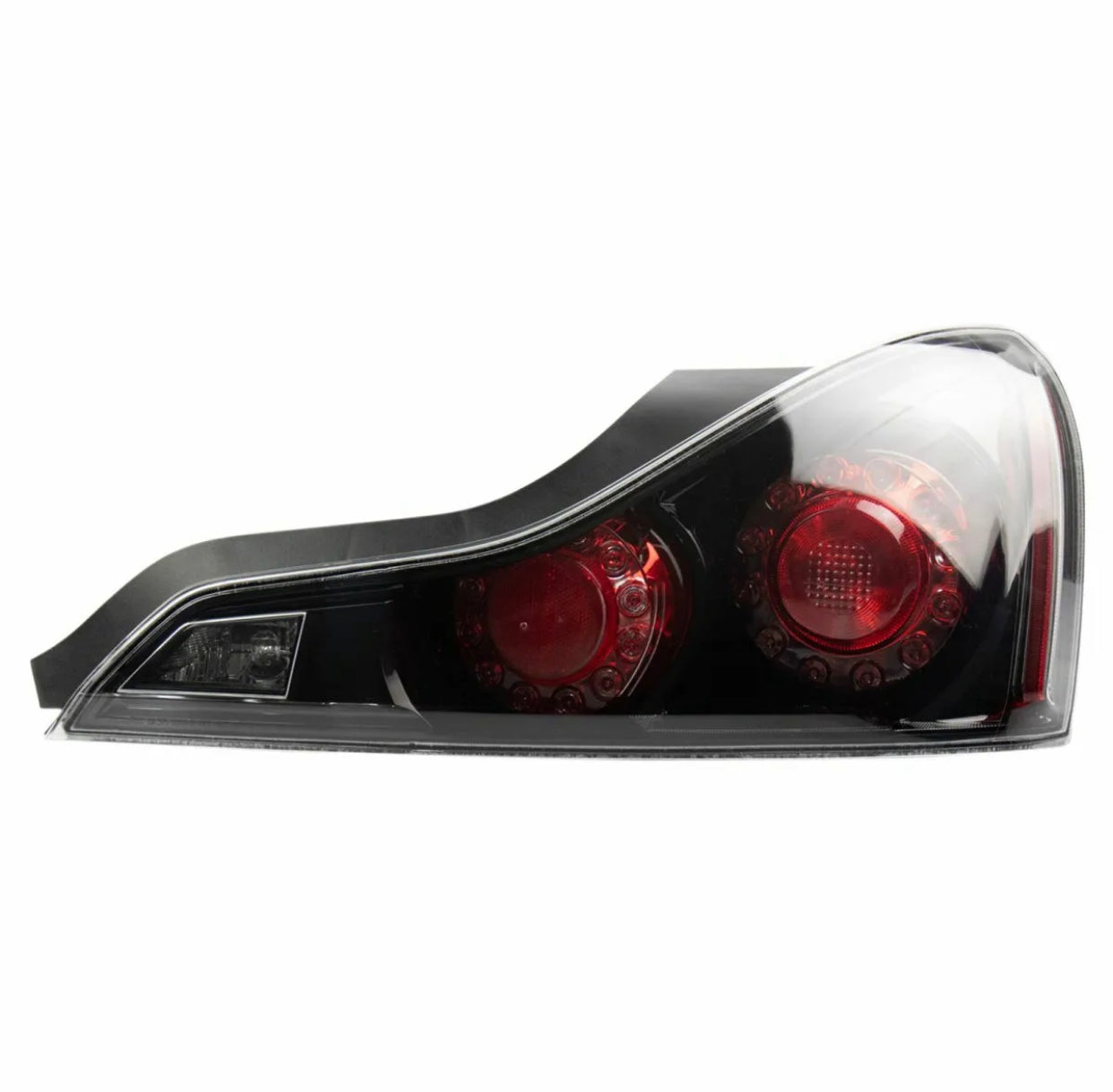 Black out Housing Clear lense Tail Light Lamp Assembly Pair for Infiniti G37 Q60