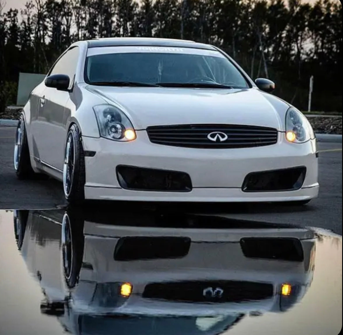 KBD Body Kits Nismo Look Urethane Front Bumper Fits Infiniti G35 2DR Coupe 03-07