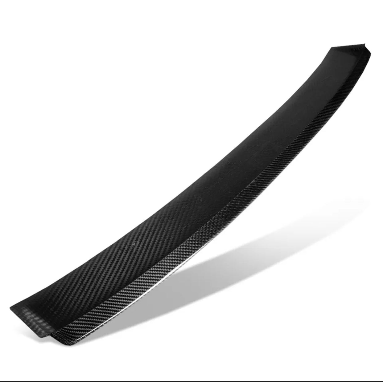 FOR 08-13 INFINITI G37 COUPE CARBON FIBER REAR WINDSHIELD WINDOW ROOF SPOILER